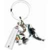 Keyring light house puffin whale