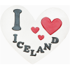 Magnet I love Iceland