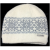 Hat Patterned ladies white medium