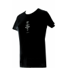 T-Shirt Love letter black ladies XL