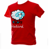 T-Shirt Sheep red 3-4 years