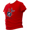 T-Shirt Whale red 5-6 years